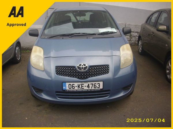 Toyota Yaris Hatchback, Petrol, 2006, Blue