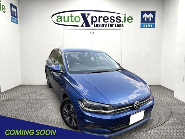 Volkswagen Polo Hatchback, Petrol, 2021, Blue