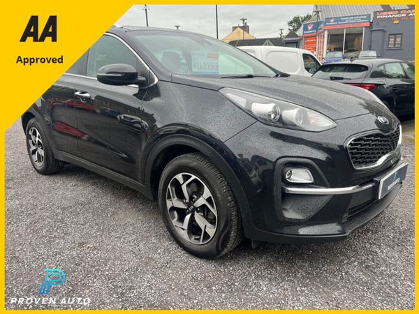 Kia Sportage Estate, Hybrid, 2021, Black