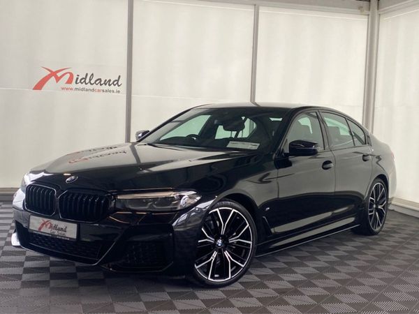 BMW 5-Series Saloon, Diesel Hybrid, 2023, Black