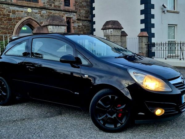 Opel Corsa Hatchback, Petrol, 2007, Black