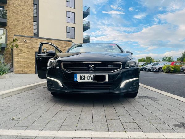 Peugeot 508 Saloon, Diesel, 2016, Black