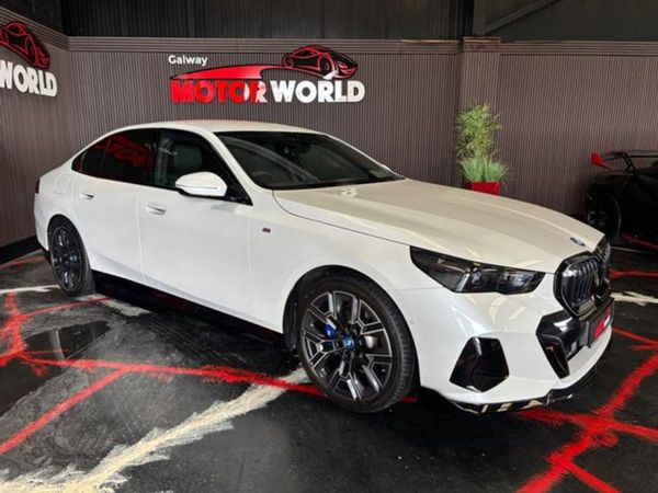 BMW 5-Series Saloon, Hybrid, 2024, White