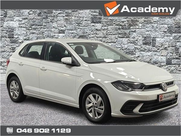 Volkswagen Polo Hatchback, Petrol, 2022, White