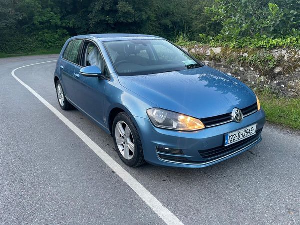 Volkswagen Golf Hatchback, Diesel, 2013, Blue