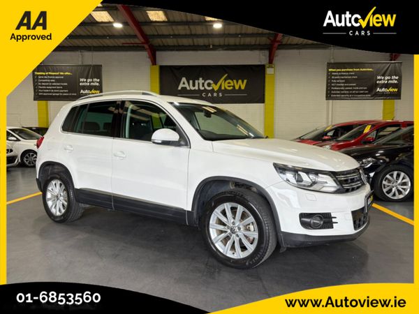 Volkswagen Tiguan SUV, Petrol, 2014, White