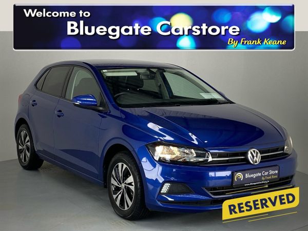 Volkswagen Polo Hatchback, Petrol, 2018, Blue