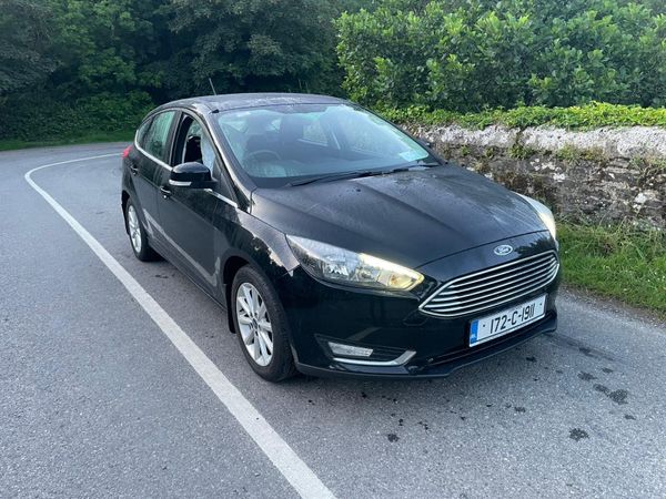 Ford Focus Hatchback, Diesel, 2017, Black