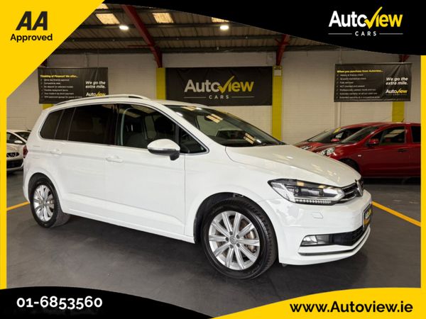 Volkswagen Touran MPV, Petrol, 2016, White