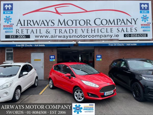 Ford Fiesta Hatchback, Petrol, 2015, Red