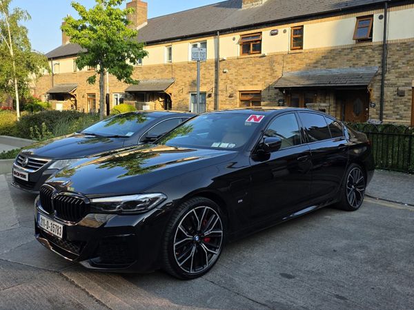 BMW 5-Series Saloon, Petrol Plug-in Hybrid, 2021, Black