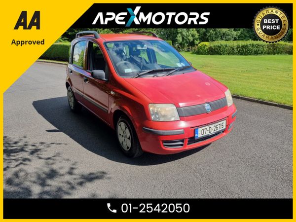 Fiat Panda Hatchback, Petrol, 2007, Red