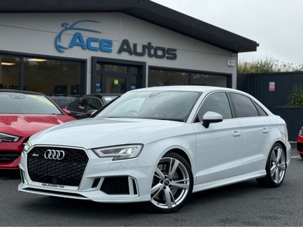 Audi RS3 Saloon, Petrol, 2018, White