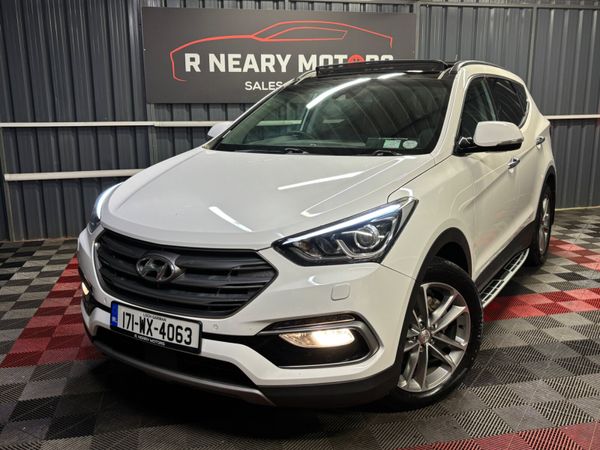 Hyundai Santa Fe SUV, Diesel, 2017, White