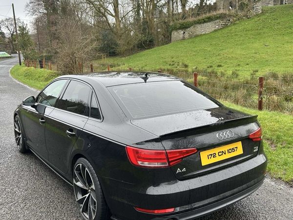 Audi A4 Saloon, Diesel, 2017, Black