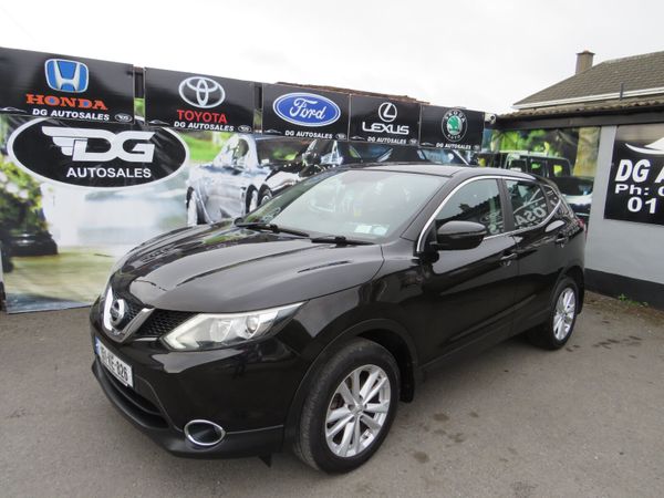 Nissan Qashqai Hatchback, Diesel, 2015, Black