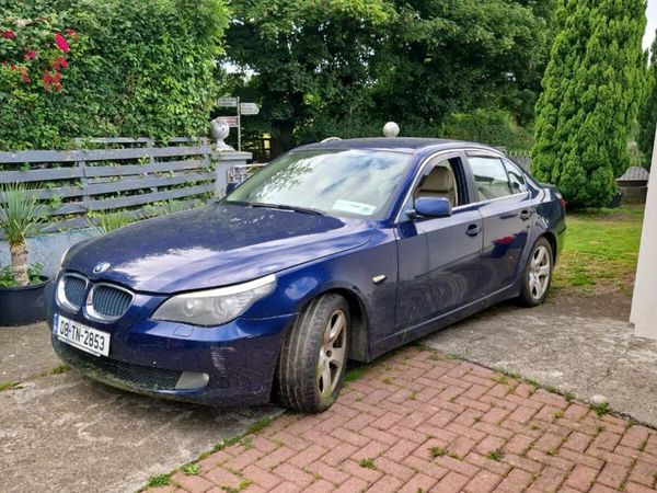BMW 5-Series Saloon, Diesel, 2008, Blue