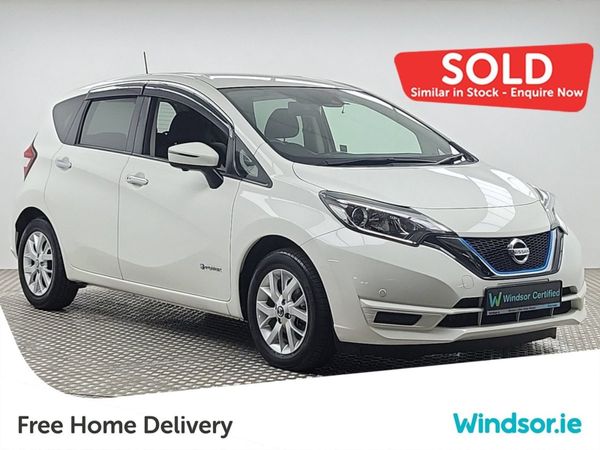 Nissan Note Hatchback, Hybrid, 2019, White