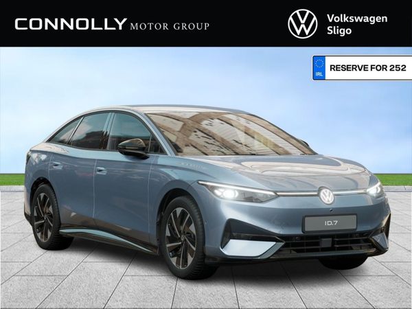 Volkswagen ID.7 Saloon, Electric, 2025, Blue