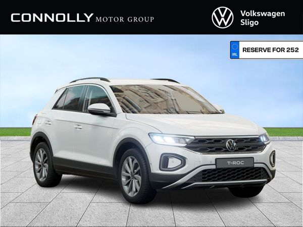 Volkswagen T-Roc SUV, Diesel, 2025, White