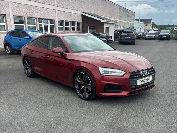 Audi A5 Hatchback, Diesel, 2017, Red