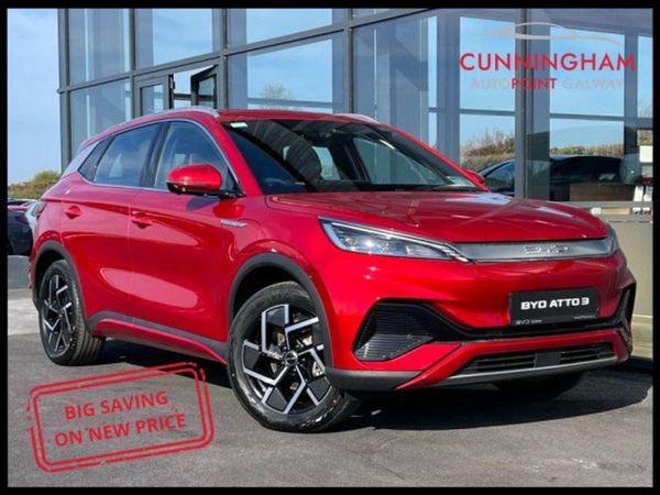 BYD ATTO 3 Hatchback, Electric, 2025, Red
