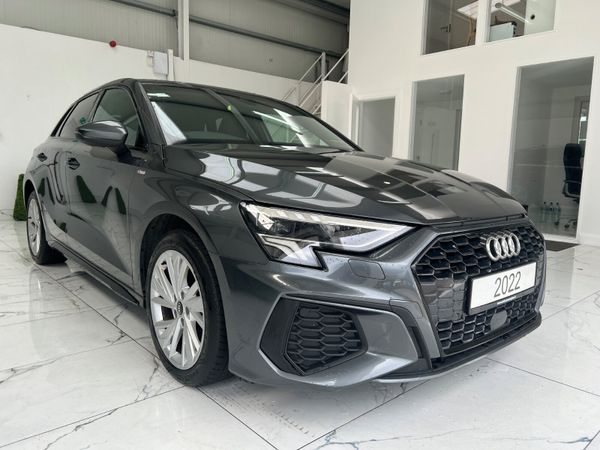 Audi A3 Hatchback, Petrol Hybrid, 2021, Grey