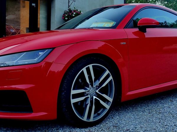 Audi TT Coupe, Diesel, 2015, Red