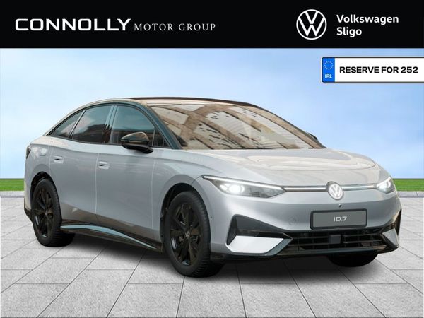Volkswagen ID.7 Saloon, Electric, 2025, Silver