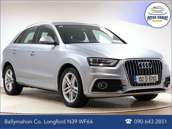 Audi Q3 SUV, Diesel, 2015, Silver
