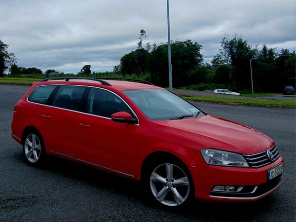 Volkswagen Passat Estate, Diesel, 2013, Red