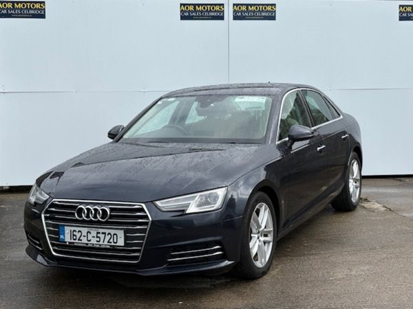 Audi A4 Saloon, Diesel, 2016, Blue