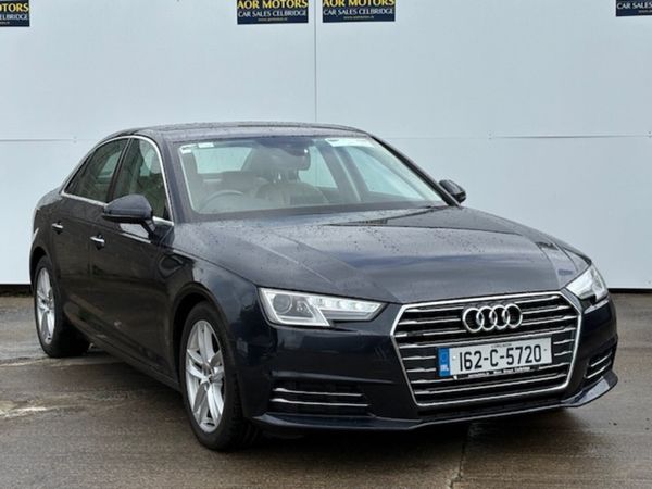 Audi A4 Saloon, Diesel, 2016, Blue