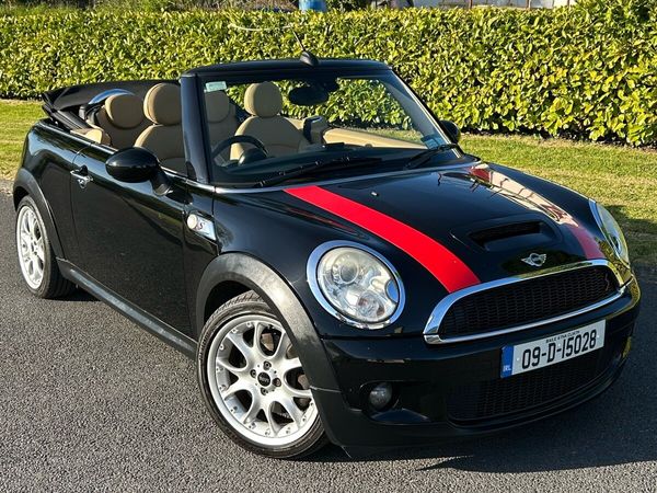 Mini Cooper Convertible, Petrol, 2009, Black