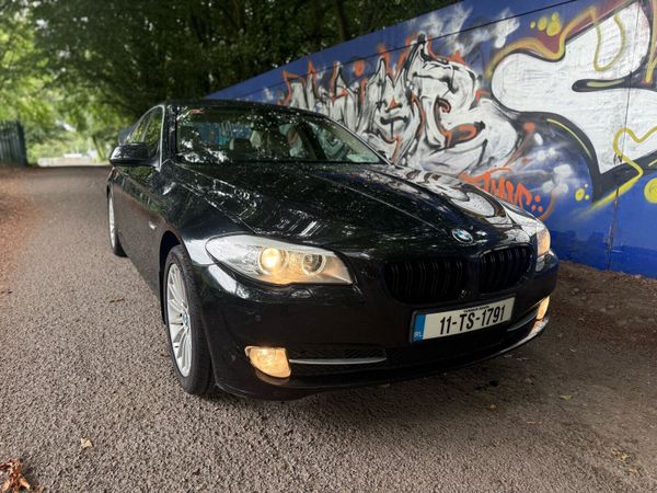 BMW 5-Series Saloon, Diesel, 2011, Black