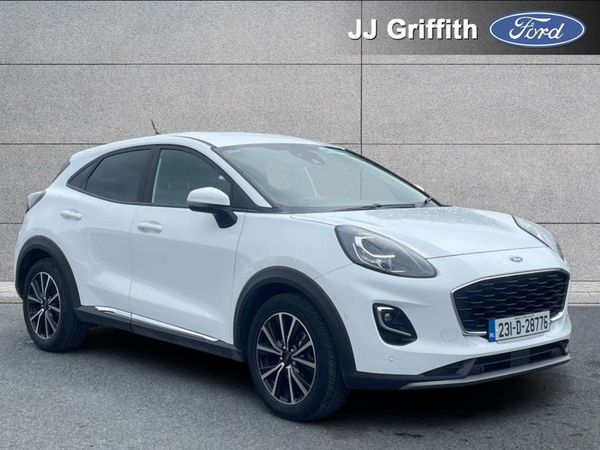 Ford Puma MPV, Petrol Hybrid, 2023, White