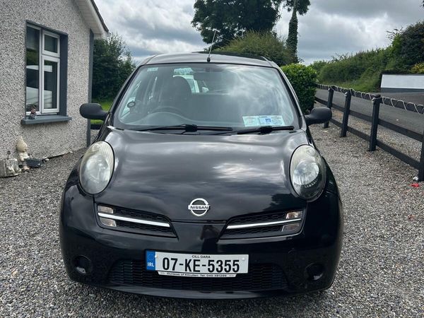 Nissan Micra Hatchback, Petrol, 2007, Black