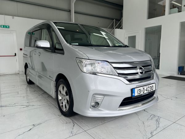 Nissan Serena MPV, Petrol Hybrid, 2013, Silver