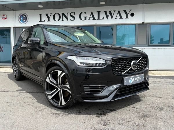 Volvo XC90 SUV, Petrol Plug-in Hybrid, 2024, Black