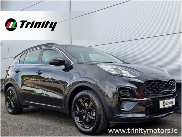 Kia Sportage SUV, Diesel Hybrid, 2021, Black