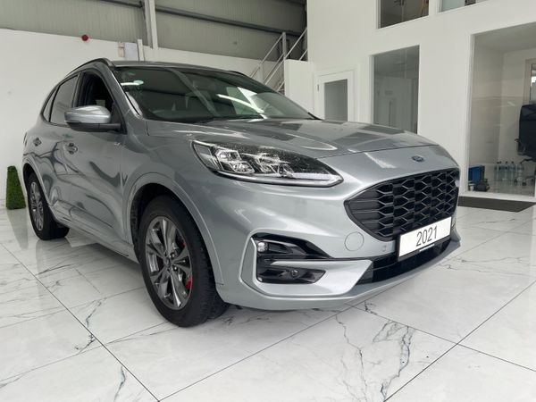 Ford Kuga SUV, Petrol Hybrid, 2021, Silver