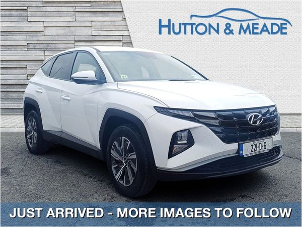 Hyundai Tucson SUV, Petrol Hybrid, 2022, White