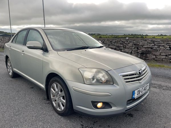 Toyota Avensis Saloon, Petrol, 2008, Green