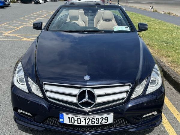 Mercedes-Benz E-Class Convertible, Diesel, 2010, Blue