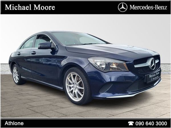 Mercedes-Benz CLA Saloon, Petrol, 2017, Blue