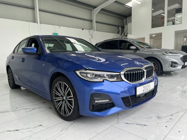 BMW 3-Series Saloon, Petrol Hybrid, 2020, Blue