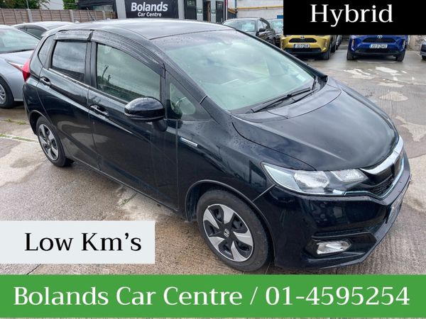 Honda Fit Hatchback, Petrol Hybrid, 2020, Black