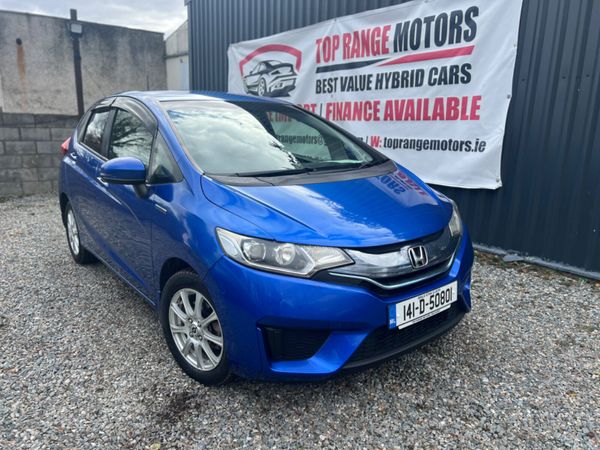 Honda Fit Hatchback, Petrol Hybrid, 2014, Blue