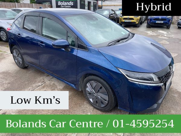 Nissan Note Hatchback, Petrol Hybrid, 2021, Blue