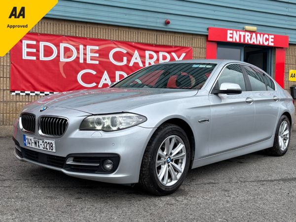 BMW 5-Series Saloon, Diesel, 2014, Silver